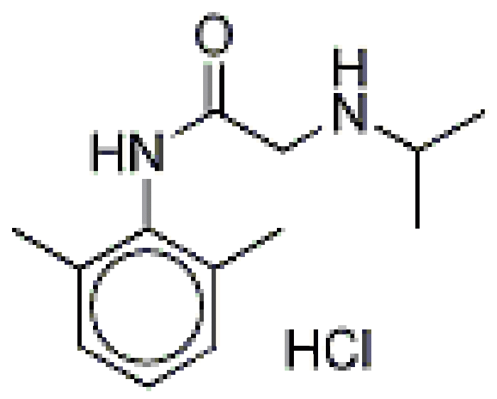 N-（2,6-二甲基苯基）-2-（异丙基氨基）乙酰胺盐酸盐