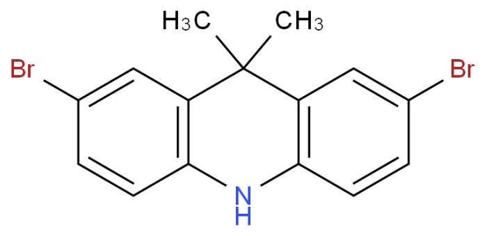 2,7-二溴-9,9-二甲基吖啶